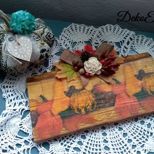 Őszi fali dekoráció - otthon & életmód - dekoráció - Meska.hu