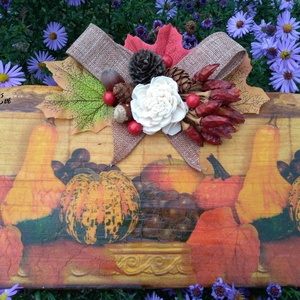 Őszi fali dekoráció - otthon & életmód - dekoráció - Meska.hu