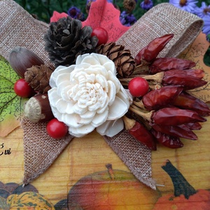 Őszi fali dekoráció - otthon & életmód - dekoráció - Meska.hu