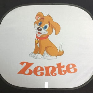 Egyedi névreszóló autósnapellenző - otthon & életmód - dekoráció - ajtó- és ablak dekoráció - ablakdísz - Meska.hu