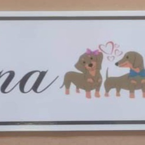 Esküvői autóra egyedi rendszámtábla, Esküvő, Dekoráció, Tábla & Jelzés, Decoupage, transzfer és szalvétatechnika, MESKA