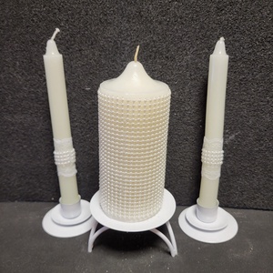 Esküvői gyertya ceremónia szett - esküvő - dekoráció - gyertya & gyertyatartó - Meska.hu