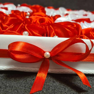 Születésnapos évszámos szatén rózsabox  - otthon & életmód - dekoráció - asztal és polc dekoráció - díszdoboz - Meska.hu