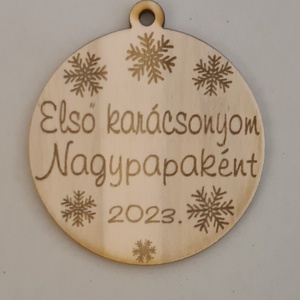 Első közös karácsonyunk karácsonyfa díszek  - karácsony - karácsonyi lakásdekoráció - karácsonyfadíszek - Meska.hu