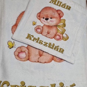 Pihe puha egyedi baba szett - otthon & életmód - babaszoba, gyerekszoba - babatakaró, gyerek pléd - Meska.hu