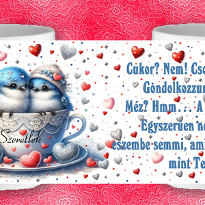 Szerelmes bögre , Otthon & Életmód, Konyhafelszerelés, tálalás, Tálalás, Bögre & Csésze, Fotó, grafika, rajz, illusztráció, MESKA