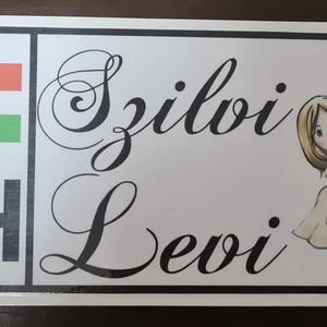Esküvői motorra egyedi rendszámtábla - esküvő - dekoráció - tábla & jelzés - Meska.hu