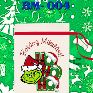 Egyedi,névre szóló Mikulás zsák  - karácsony - mikulás - mikulás zsák - Meska.hu