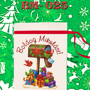 Egyedi,névre szóló Mikulás zsák , Karácsony, Mikulás, Mikulás zsák, Fotó, grafika, rajz, illusztráció, MESKA