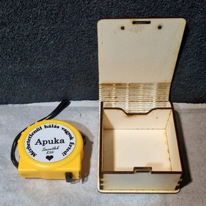 Szülőköszöntő egyedi mérőszalag  - esküvő - emlék & ajándék - szülőköszöntő ajándék - Meska.hu