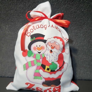 Egyedi,névre szóló Mikulás Grinch mintával - Meska.hu