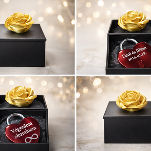 Szerelem lakat, Otthon & Életmód, Dekoráció, Dísztárgy, Gravírozás, pirográfia, MESKA