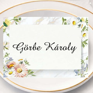 Esküvői ültető kártya - 36 minta - Meska.hu