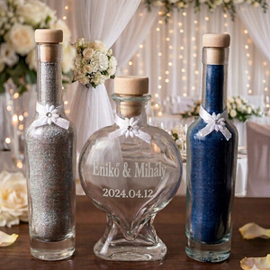 Díszes homoköntő szett -homokkal, Esküvő, Emlék & Ajándék, Nászajándék, Ceremónia szett, Gravírozás, pirográfia, Amikor kettőből egy lesz!!!
A Te és Énből Mi leszünk!
Ki ne szeretne egy örök emléket erről a csodá..., MESKA