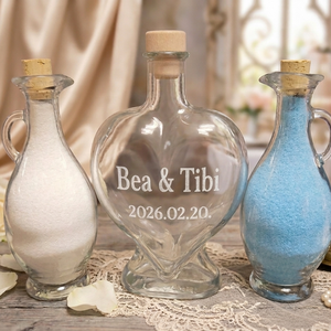 Nagy szív homoköntő szett homokkal, Esküvő, Dekoráció, Helyszíni dekor, Gravírozás, pirográfia, Homoköntő ceremóniához nagy szív szett

Nagy szív szett
Amikor kettőből egy lesz!!!
A Te és Énből M..., MESKA