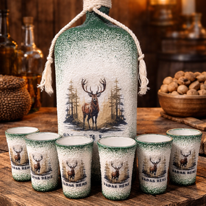 Vadak réme - Egyedi üveg szett  - Meska.hu