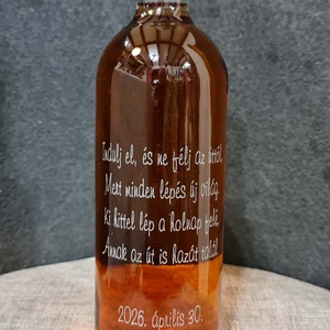 Egyedi bor- szülőköszöntő ajándéknak - Meska.hu