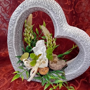 Sírdísz angyallal 30 cm - Meska.hu