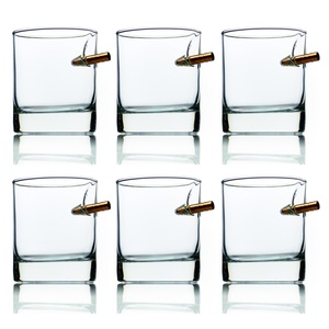 6 db-os Whisky pohár szett - G-Shot, Otthon & Lakás, Konyhafelszerelés, tálalás, Tálalás, Pohár, Üvegművészet, Meska