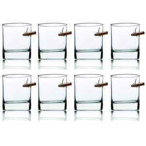 8 db-os Whisky pohár szett - G-Shot, Otthon & Lakás, Konyhafelszerelés, tálalás, Tálalás, Pohár, Üvegművészet, Meska