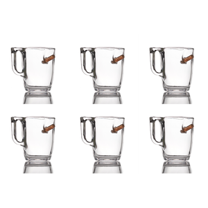 6 db-os Kávés csésze szett - G-Shot - otthon & lakás - konyhafelszerelés, tálalás - tálalás - sörös pohár és korsó - Meska.hu