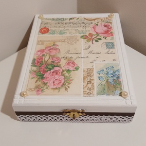 Vintage ékszertartó doboz - ékszer - ékszertartó - ékszerdoboz - Meska.hu