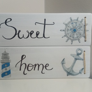 Sweet home ajtódísz - otthon & életmód - dekoráció - ajtó- és ablak dekoráció - ajtódísz & kopogtató - Meska.hu