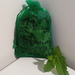 Szárított citromfű organza tasakban (10 g), Otthon & Életmód, Gyertya, illat, aroma, Illatzsák, Mindenmás, MESKA