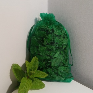 Szárított menta organza tasakban (10 g), Otthon & Életmód, Gyertya, illat, aroma, Illatzsák, Mindenmás, MESKA