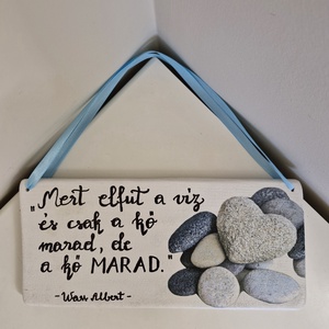 Ajtódísz Wass Albert idézettel - Meska.hu