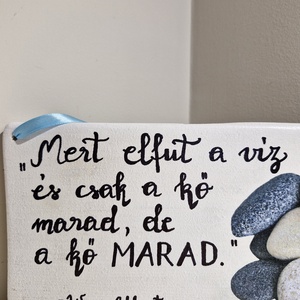 Ajtódísz Wass Albert idézettel - otthon & életmód - dekoráció - ajtó- és ablak dekoráció - ajtódísz & kopogtató - Meska.hu