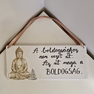 Buddha falidísz - Meska.hu