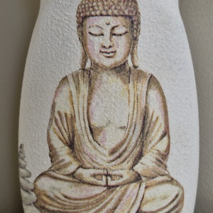 Buddha váza - otthon & életmód - virágdekoráció - virágtartó - váza - Meska.hu