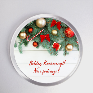 Karácsonyi hűtőmágnes, vendégajándék, Karácsony, Karácsonyi lakásdekoráció, Karácsonyi lakásdíszek, Fotó, grafika, rajz, illusztráció, MESKA