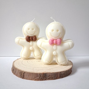 Karácsonyi Illatos Mézike formagyertya szójaviaszból - karácsony - karácsonyi lakásdekoráció - karácsonyi illatgyertya, mécses - Meska.hu