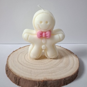 Karácsonyi Illatos Mézike formagyertya szójaviaszból, Karácsony, Karácsonyi lakásdekoráció, Karácsonyi illatgyertya, mécses, Gyertya-, mécseskészítés, MESKA