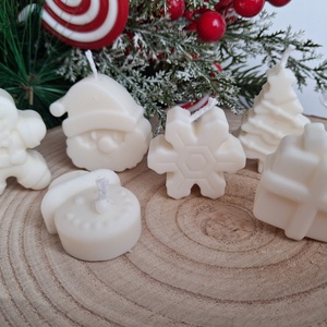 Karácsonyi Mini Illatgyertya csomag Szójaviaszból - karácsony - karácsonyi lakásdekoráció - karácsonyi illatgyertya, mécses - Meska.hu