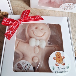 Karácsonyi illatgyertya díszdobozban, Karácsony, Karácsonyi lakásdekoráció, Karácsonyi illatgyertya, mécses, Gyertya-, mécseskészítés, MESKA