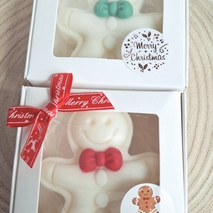 Díszdobozos karácsonyi illatgyertya-Mézi - karácsony - karácsonyi lakásdekoráció - karácsonyi illatgyertya, mécses - Meska.hu