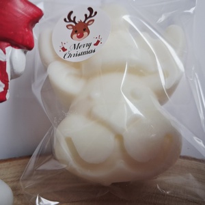 Karácsonyi Szarvas fej Illatgyertya Szójaviaszból - Meska.hu