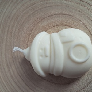 Karácsonyi hóember illatgyertya Szójaviaszból - karácsony - karácsonyi lakásdekoráció - karácsonyi illatgyertya, mécses - Meska.hu