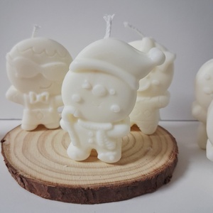 Karácsonyi Mézikék Illatgyertya csomag Szójaviaszból - karácsony - karácsonyi lakásdekoráció - karácsonyi illatgyertya, mécses - Meska.hu