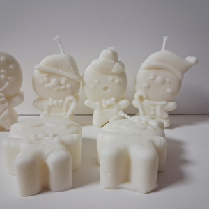 Karácsonyi Mézikék Illatgyertya csomag Szójaviaszból - karácsony - karácsonyi lakásdekoráció - karácsonyi illatgyertya, mécses - Meska.hu