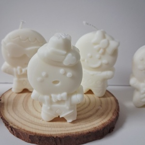 Karácsonyi Mézikék Illatgyertya csomag Szójaviaszból - karácsony - karácsonyi lakásdekoráció - karácsonyi illatgyertya, mécses - Meska.hu