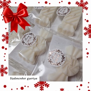 Karácsonyi Mini szaloncukor formagyertya Szójaviaszból, Karácsony, Karácsonyi lakásdekoráció, Karácsonyi illatgyertya, mécses, Gyertya-, mécseskészítés, MESKA