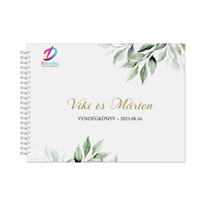 Esküvői vendégkönyv - esküvő - emlék & ajándék - vendégkönyv - Meska.hu