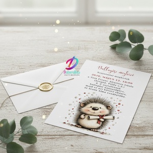 Ovis ballagási meghívó - Meska.hu