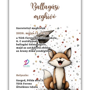 Ovis ballagási meghívó - otthon & életmód - papír, írószer - ajándékozás kellékei - meghívó - Meska.hu