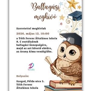 Ovis ballagási meghívó - otthon & életmód - papír, írószer - ajándékozás kellékei - meghívó - Meska.hu