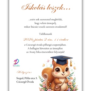 Ovis ballagási meghívó - otthon & életmód - papír, írószer - ajándékozás kellékei - meghívó - Meska.hu